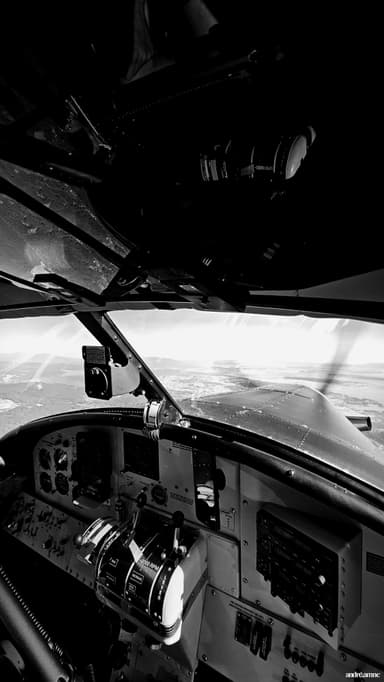 Watercolor landscape with mountains